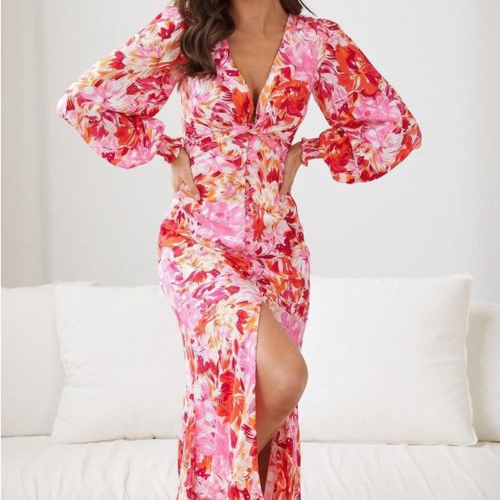 MALLAREY DRESS - MULTI FLORAL